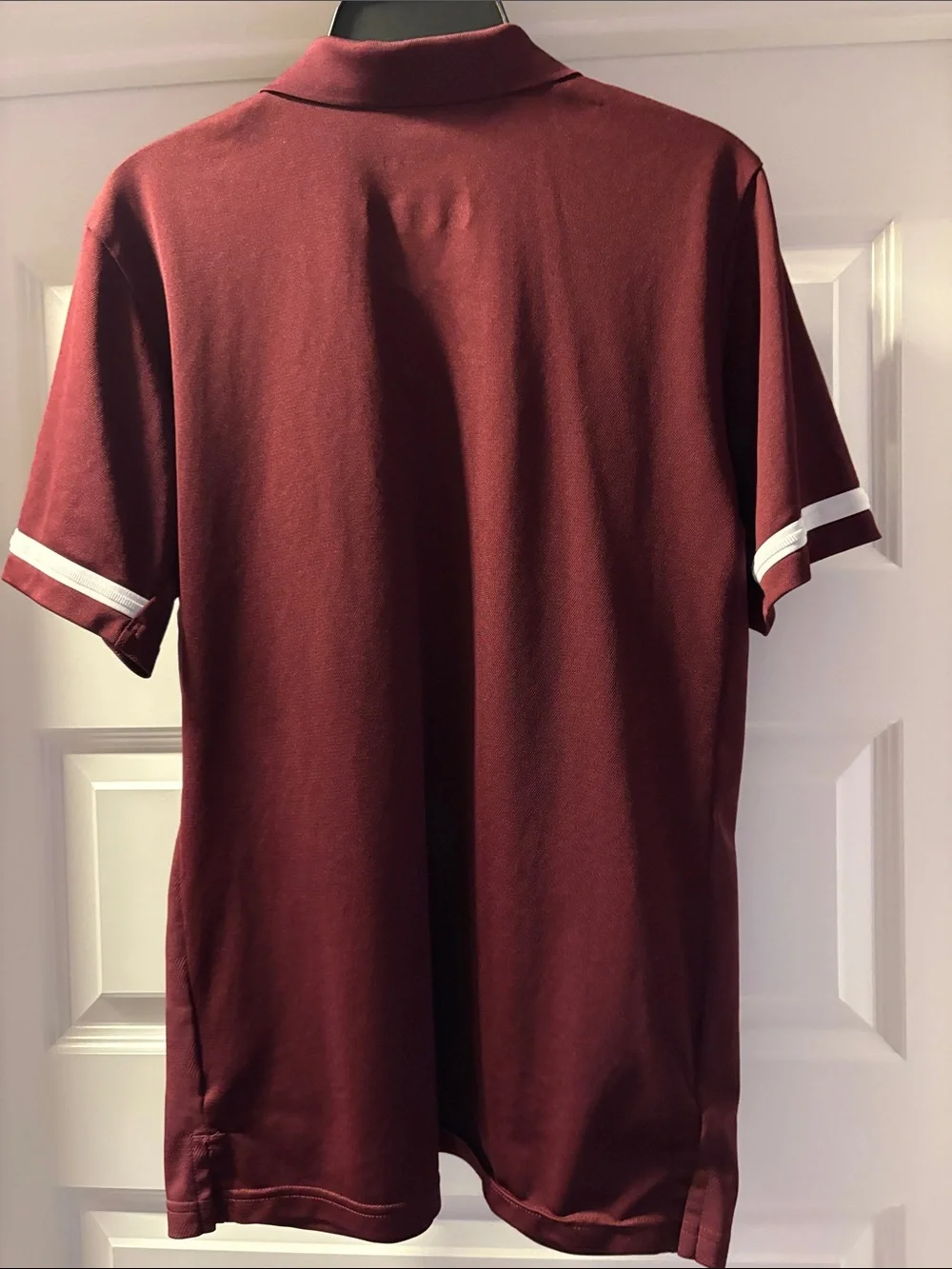 adidas Men’s Maroon Polo with Texas A&M Logo